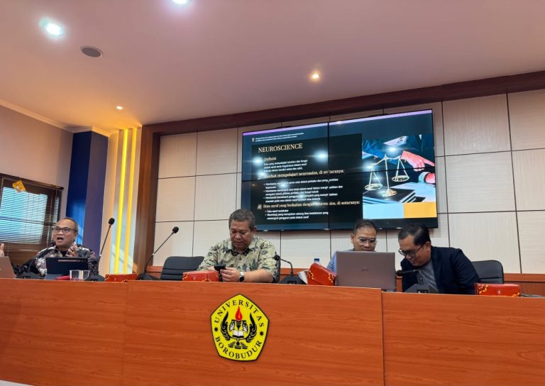 Pascasarjana Universitas Borobudur Berdialektika Neurolaw