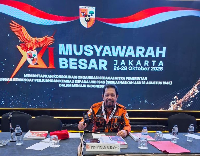 Komandan KOTI Mahatidana Pemuda Pancasila Sulawesi Tengah, H. Musliman (Foto : R.Nur)