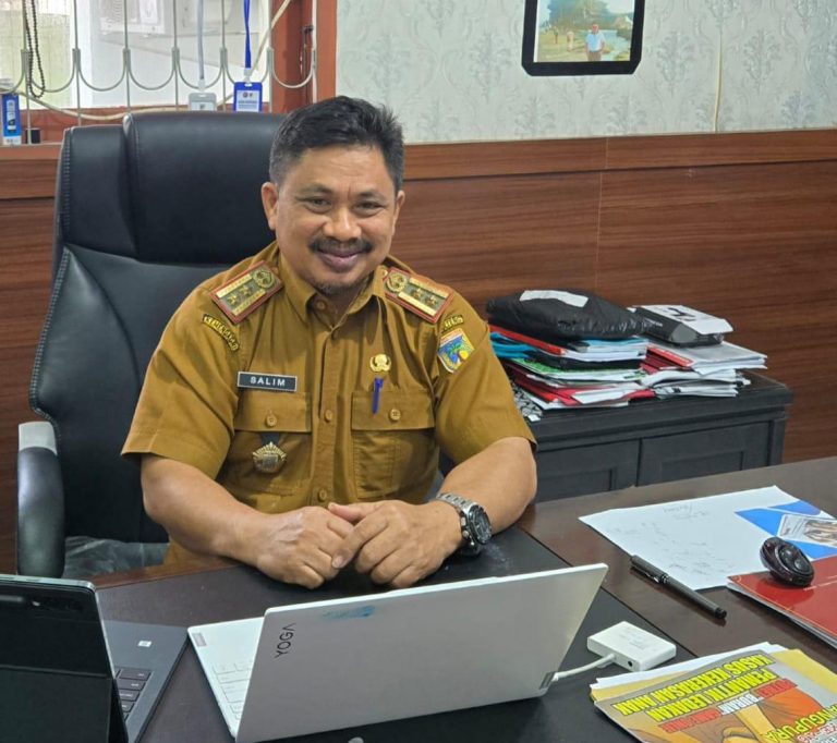 Inspektur I Inspektorat Provinsi Sulawesi Tengah, Salim. S.Sos, M.Si, CGCAE. (Foto : R Nur)