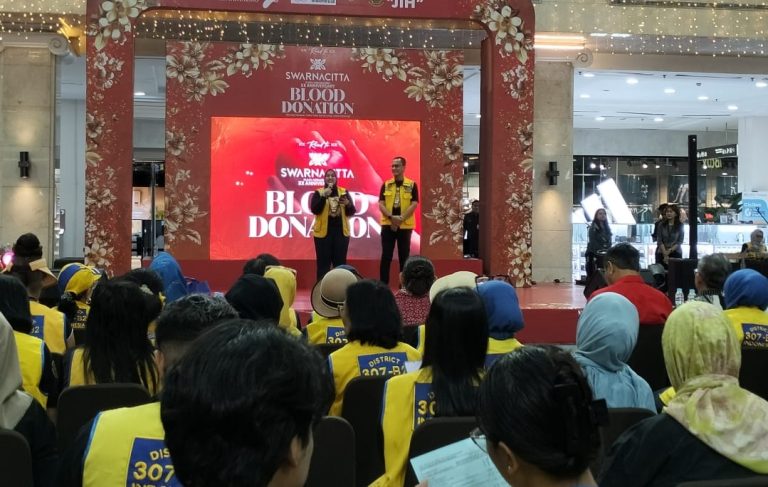 Rayakan HUT ke-33, Lions Club Yogyakarta Puspita Mataram Gelar Donor Darah dan Aksi Sosial
