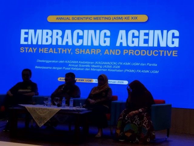 Annual Scientific Meeting ke-19 FK-KMK UGM Wujudkan Lansia Sehat Mitra Pembangunan