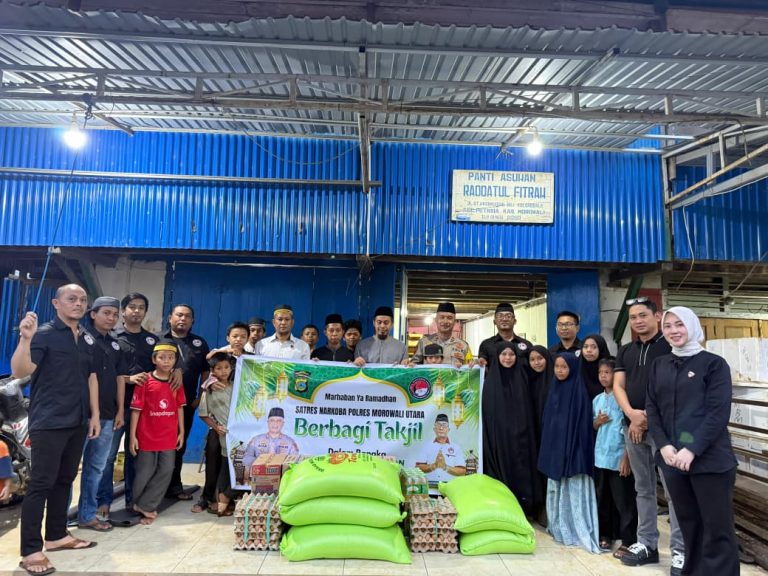 Satresnarkoba Morowali Utara Berbagi di Bulan Ramadan 1447 (Foto : Humas Polres Morowali Utara)