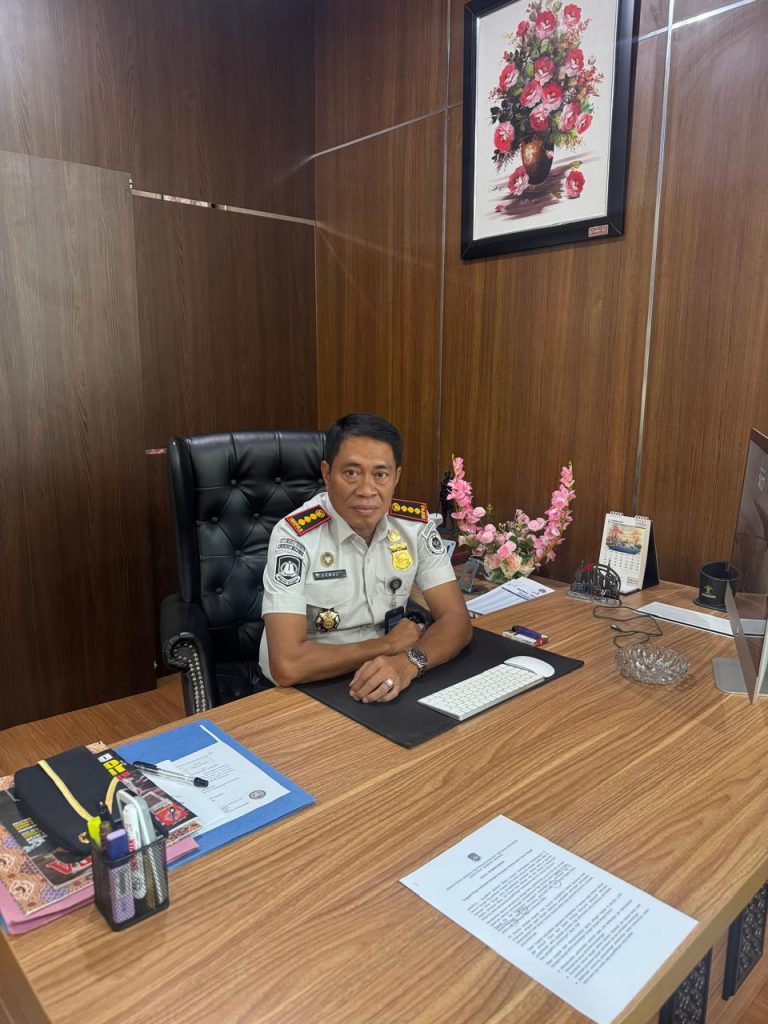 Kepala Kantor Imigrasi TPI Kelas I Palu, Muhammad Akmal. (Foto : R,Nur)