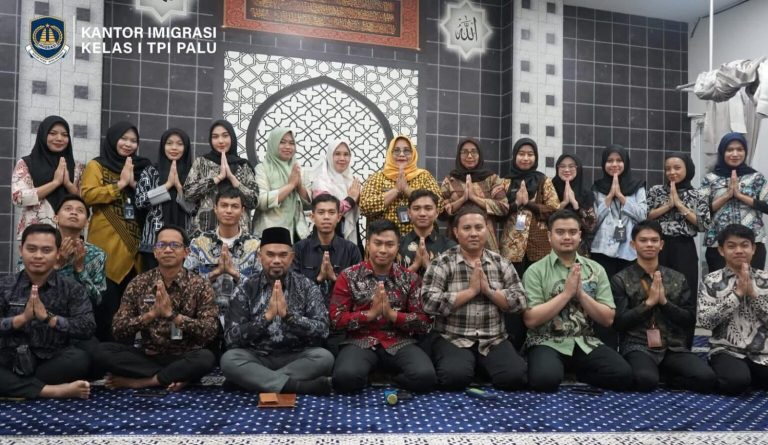 Imigrasi Palu Gelar Siraman Rohani Ramadan Kanim Palu Gelar Siraman Rohani Ramadan. ( Foto : Humas Imigrasi Palu)