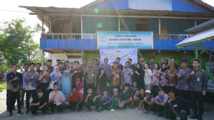 Pantai Asuhan Kasih Sayang Anak. Salah satu panti yang diberikan sumbangan. (Foto : HMS IMigrasi Palu)   