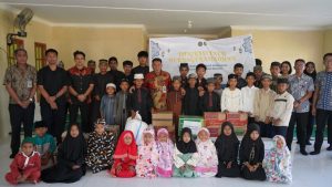 Panti Asuhan Al-Hijrah Sigi, salah satu panti yang diberikan bantuan oleh Imigrasi palu. (Foto : HMS Imigrasi Palu)  