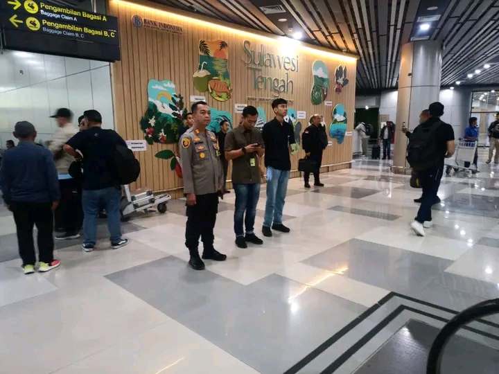 Kapolsek Palu Selatan Ikut Jemput Tim Kompolnas