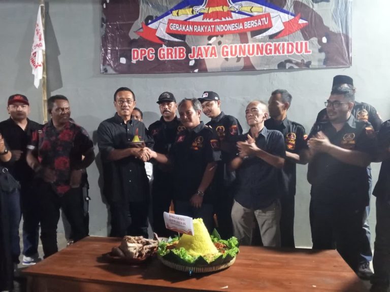 Solidaritas dan Kepedulian Jadi Pesan Utama HUT ke-15 GRIB Jaya Gunungkidul