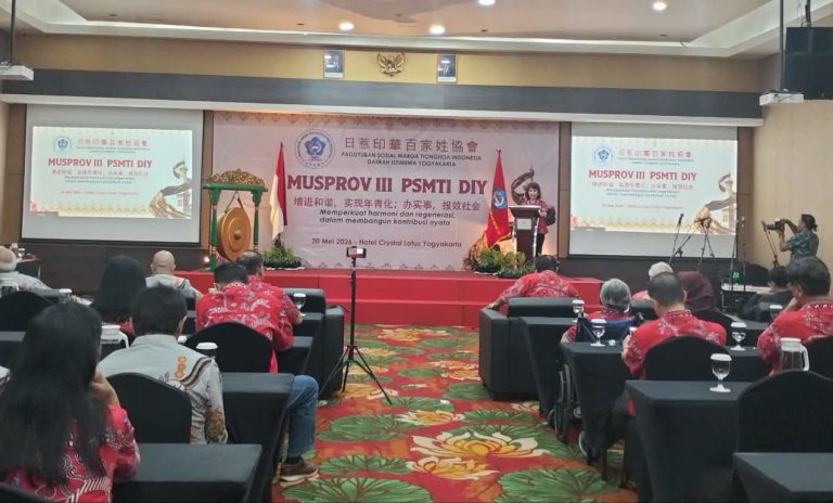 Musprov III PSMTI DIY Jadi Momentum Strategis Perkuat Peran Sosial dan Budaya